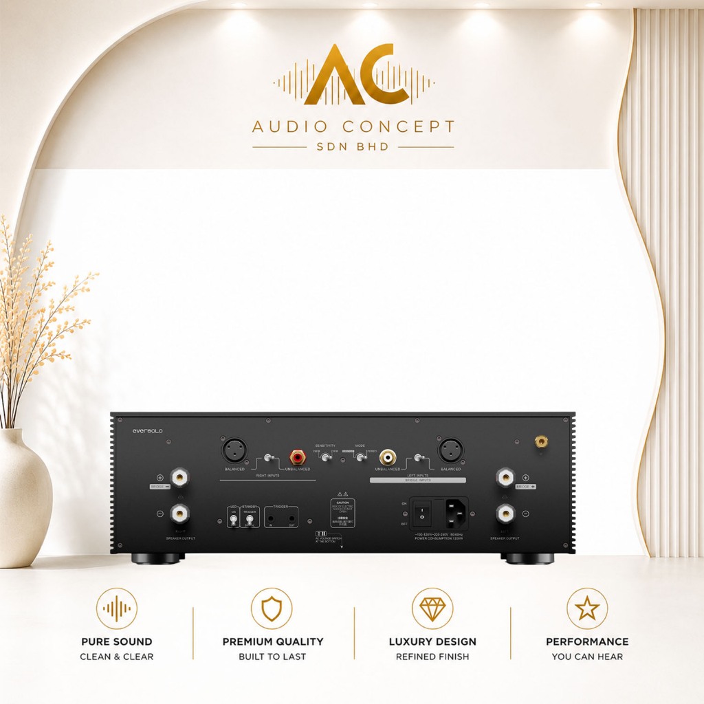 Eversolo AMP-F8 High-Performance Class AB Power Amplifier - Image 4