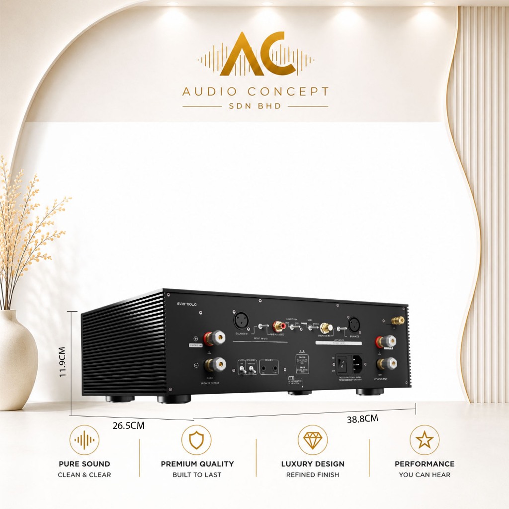 Eversolo AMP-F8 High-Performance Class AB Power Amplifier - Image 5