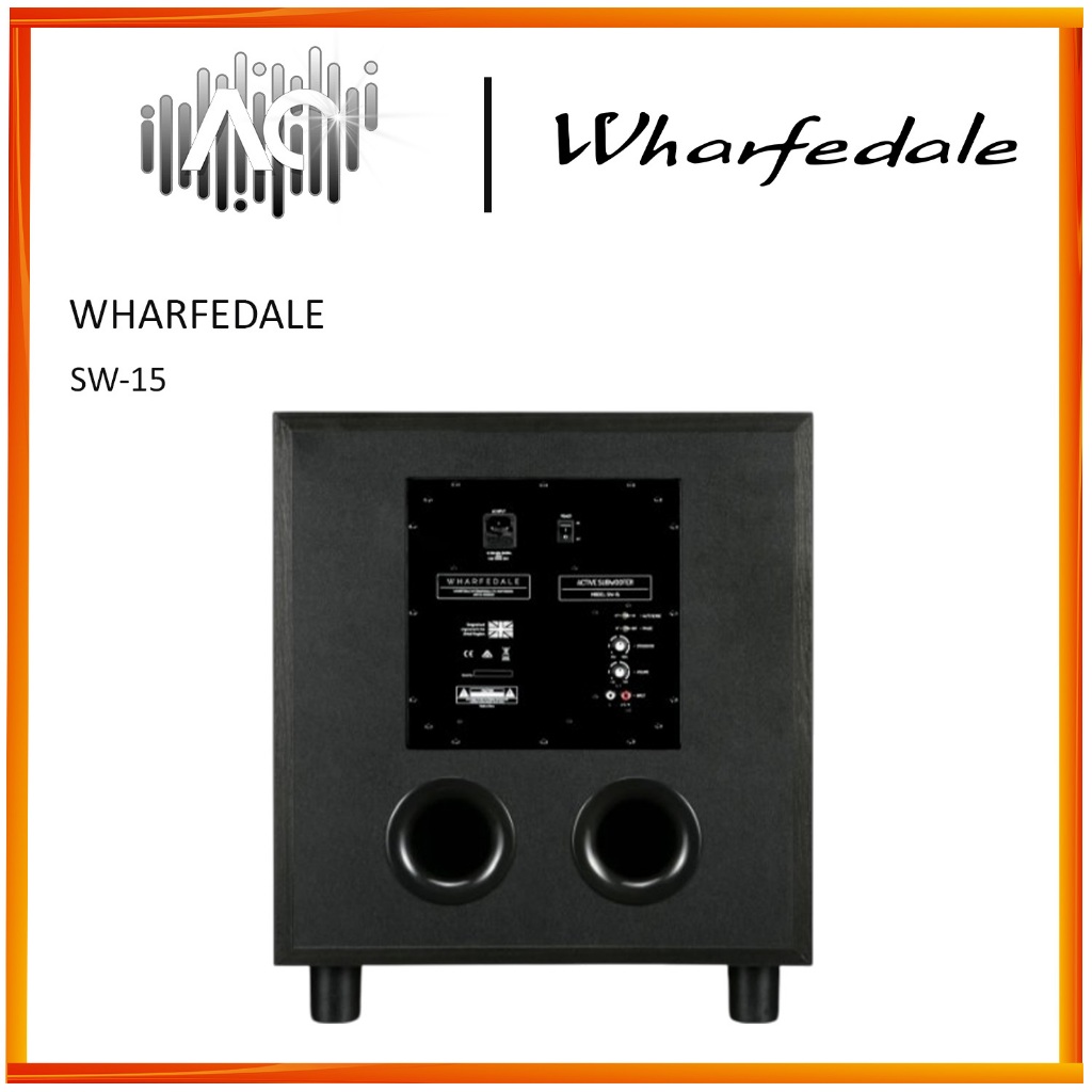 Wharfedale SW-15 Powerful 15" Active Subwoofer - Image 4