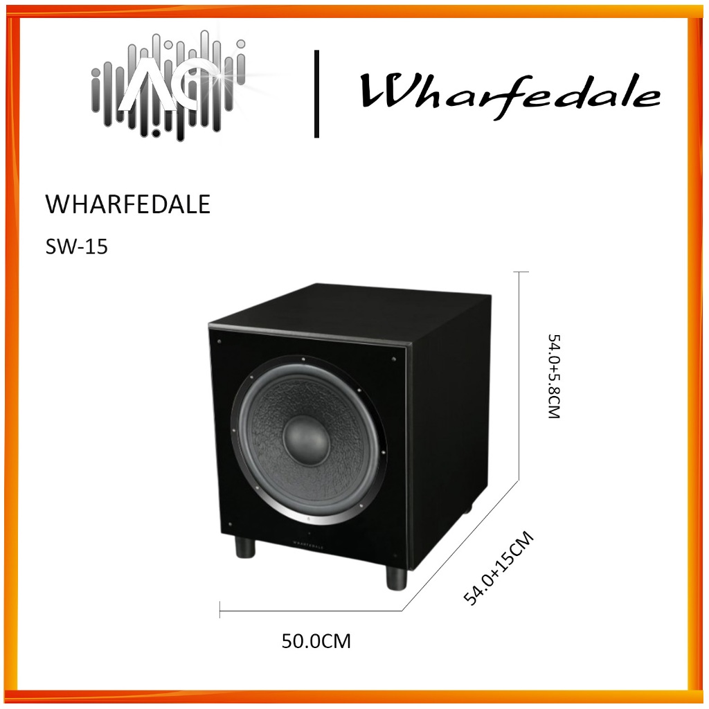 Wharfedale SW-15 Powerful 15" Active Subwoofer - Image 7