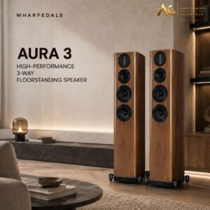 Wharfedale Aura 3 High-Performance 3-Way Floorstanding Speaker