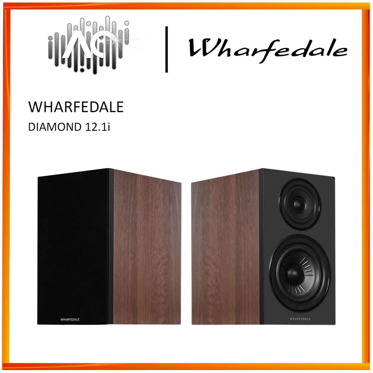 Wharfedale Diamond 12.1i High-Performance Bookshlef Speaker - Image 5