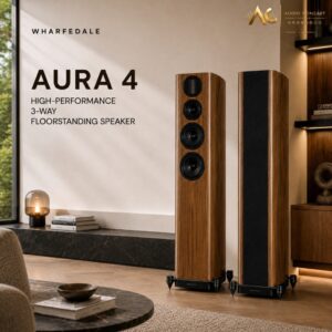 Wharfedale Aura 4 High Performance 3 way Floorstanding Speakers