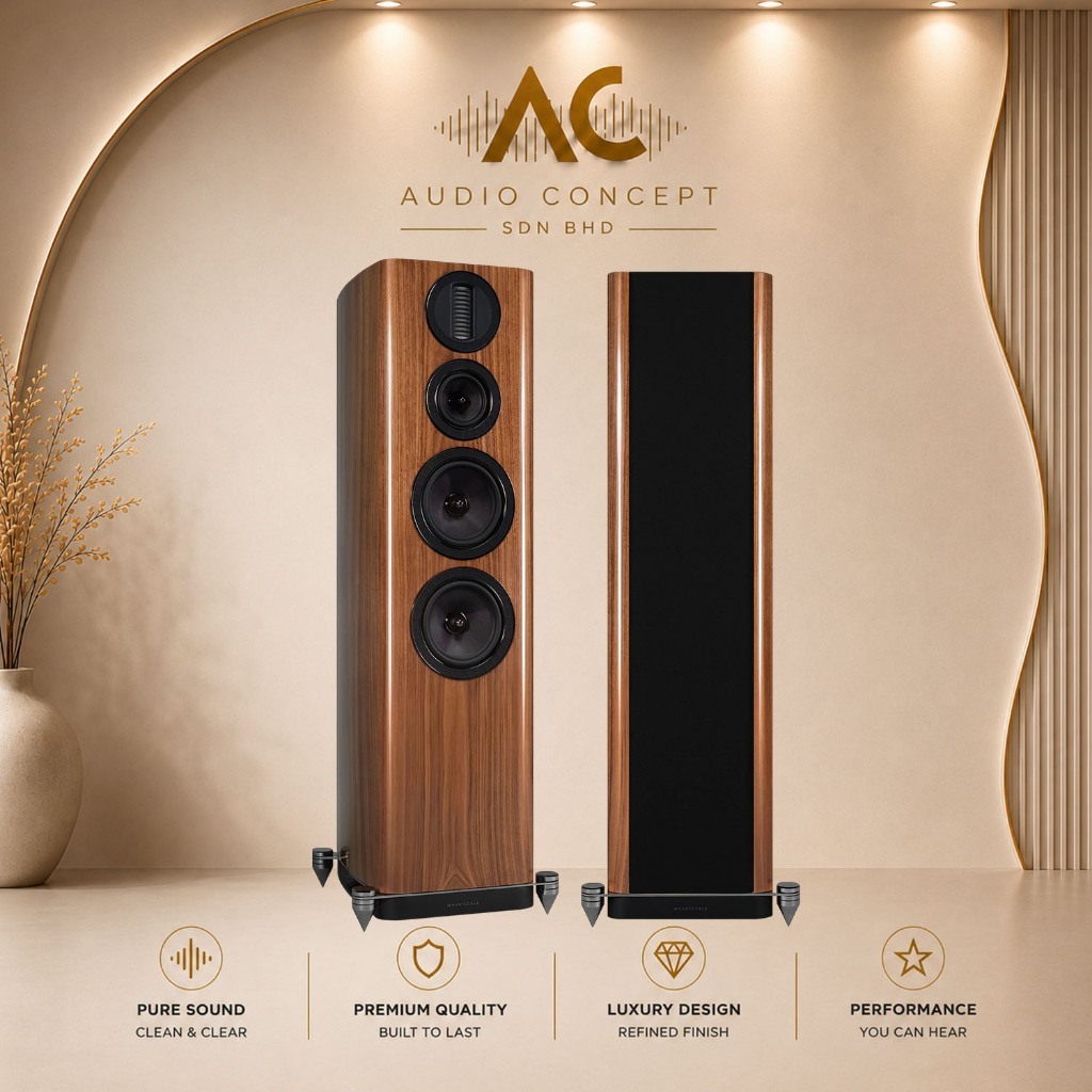 Wharfedale Aura 4 High Performance 3 way Floorstanding Speakers - Image 3