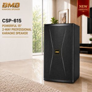 BMB CSP-615 Powerful 15" / 2-Way Professsional Karaoke Speaker  (Per Piece)