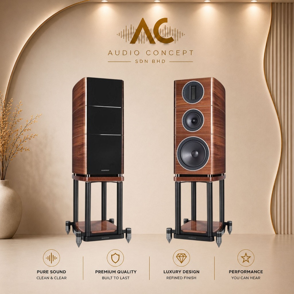 Wharfedale Elysian 2 + Stand Flagship /3-Way Standmount Speaker - Image 7