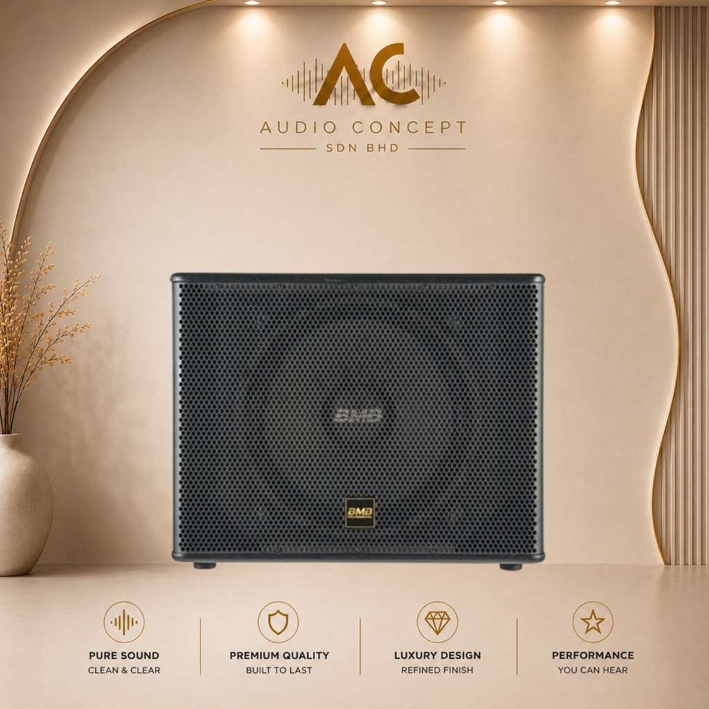 BMB CSW-115 Powerful / 15" Professional Passive Subwoofer - Image 3