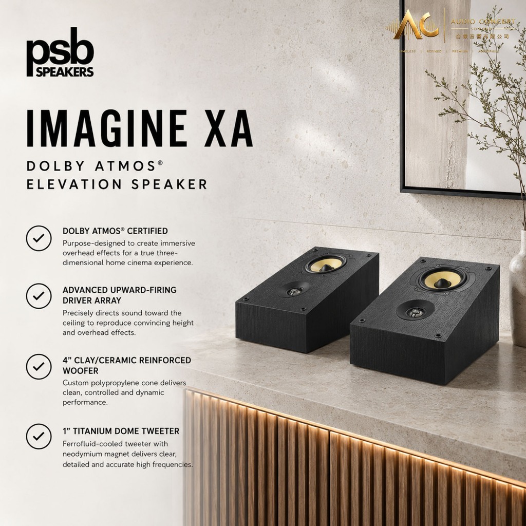PSB Imagine XA Dolby Atmos Elevation Speaker - Image 2