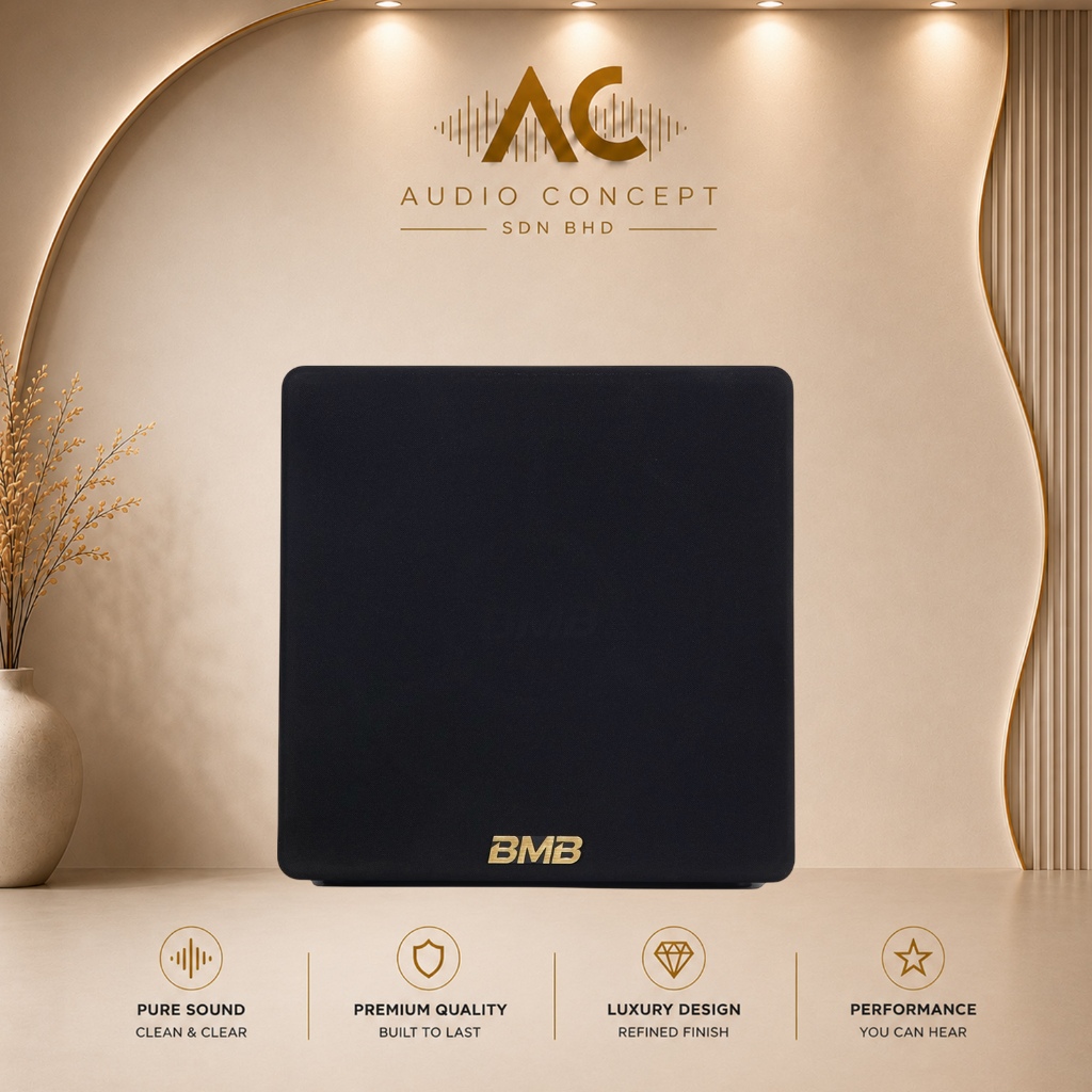 BMB CSW-112A Powerful / 12″ Active Subwoofer - Image 4