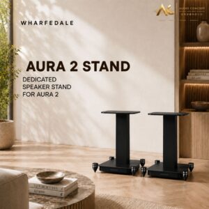 Wharfedale Aura 2 Stand Dedicated Speaker Stand For Aura 2 Speaker