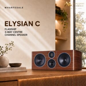 Wharfedale Elysian C Flagship / 3 -Way Centre Channel Speaker