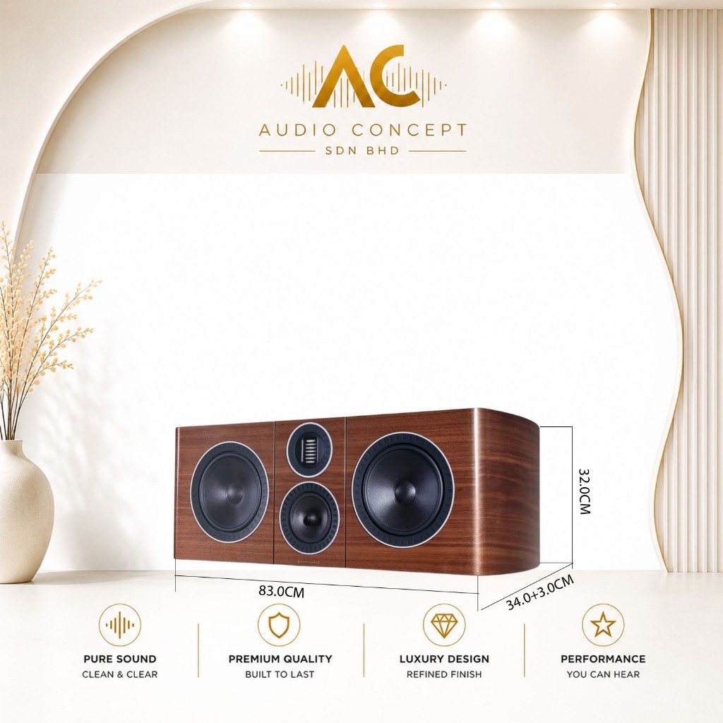 Wharfedale Elysian C Flagship / 3 -Way Centre Channel Speaker - Image 8