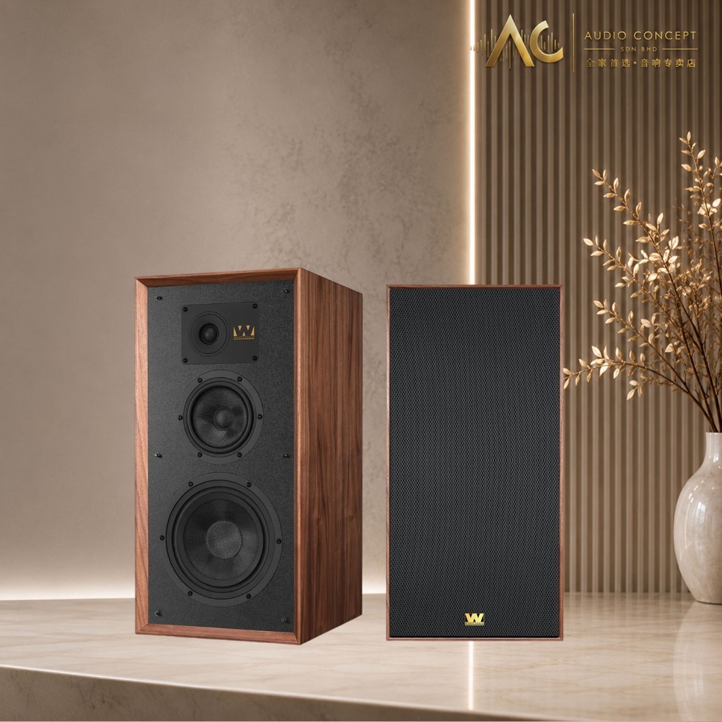 Wharfedale Super Linton Premium Heritage 3-Way Standmount Speaker - Image 5