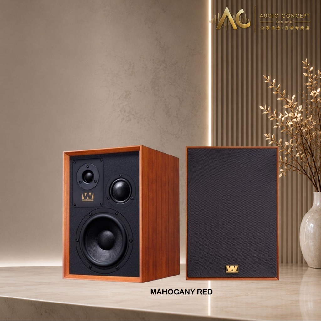 Wharfedale Super Denton Compact Heritage 3-Way Standmount Speaker - Image 3