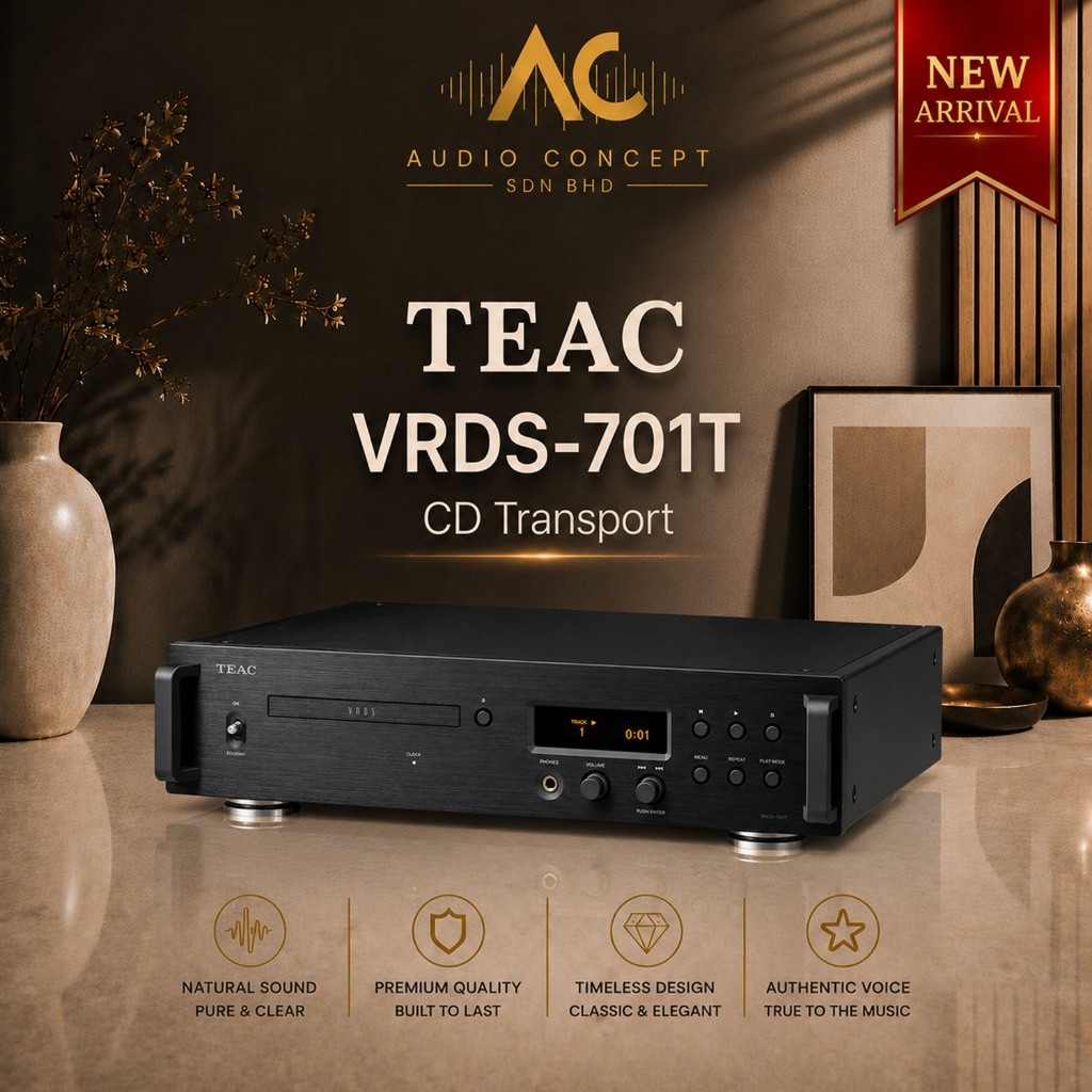 TEAC VRDS-701T REFERENCE 700 SERIES CD TRANSPORT - Image 4
