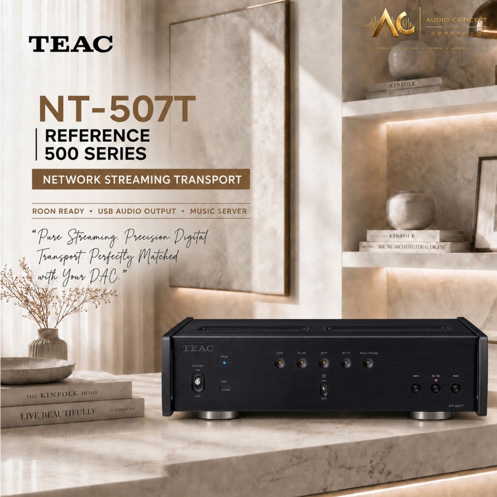 Teac Nt-507t Reference 500 Series Network Streaming Transport