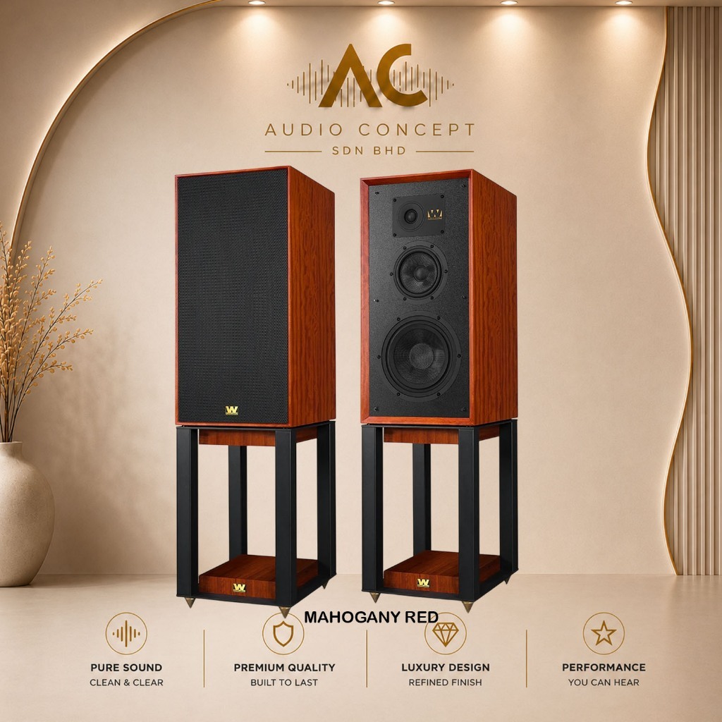 Wharfedale Super Linton + Stand Premium 3-Way Heritage Standmount Speaker - Image 3