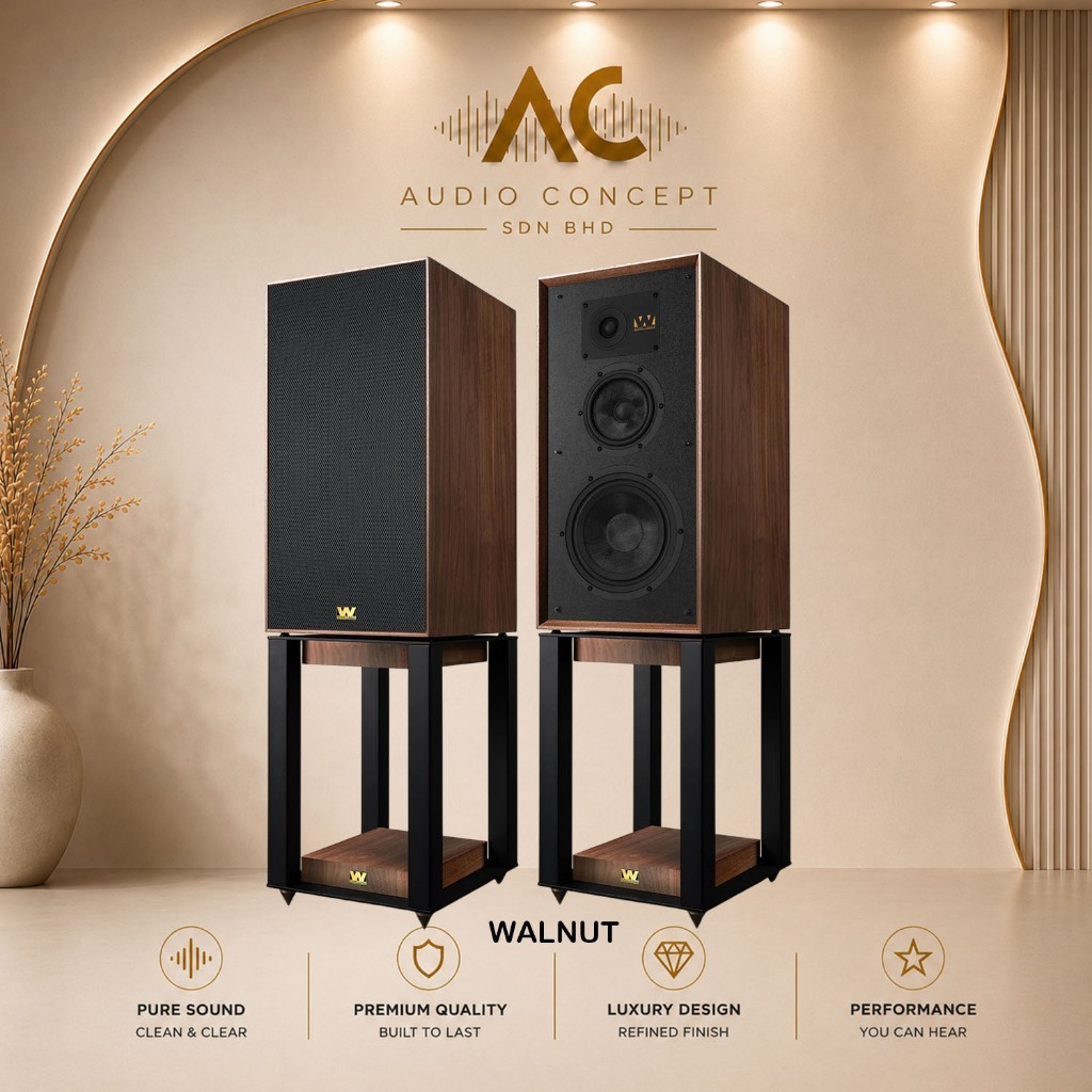 Wharfedale Super Linton + Stand Premium 3-Way Heritage Standmount Speaker - Image 4