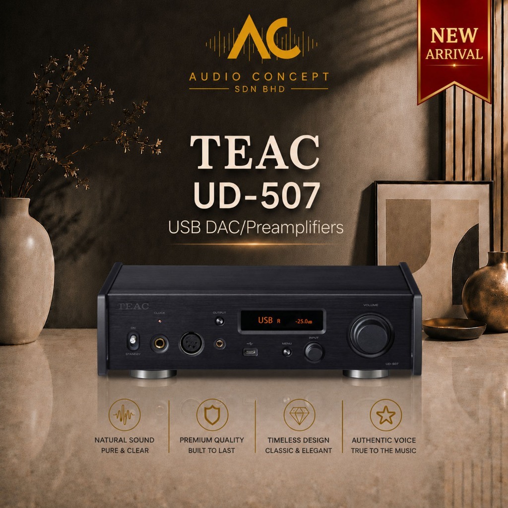 Teac Ud-507 Reference 500 Series USB Dac/Preampufier - Image 3