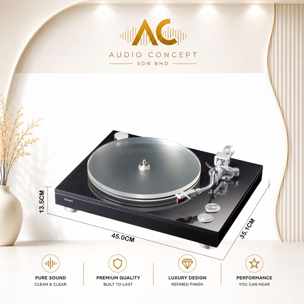 Teac Tn-5bb High-Performance Belt-Drive Analog Turntable - Image 5