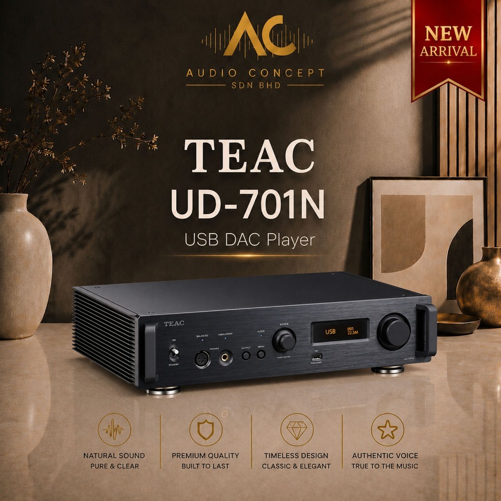 Teac UD-701N Reference 700 Series USB DAC/ Network Player - Image 4