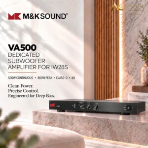 Miller & Kreisel VA500 Dedicated Subwoofer Amplifier For IW28S