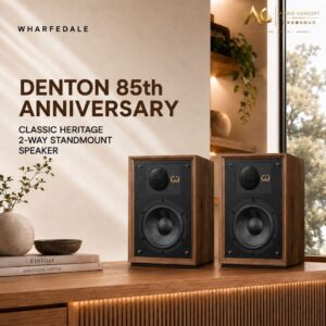 Wharfedale Denton 85th Anniversary Classic Heritage / 2-Way Standmount Speaker