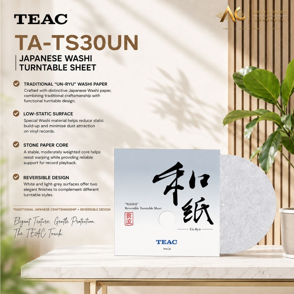 Teac Ta-ts30un Japanese Washi Turntable Sheet - Image 2