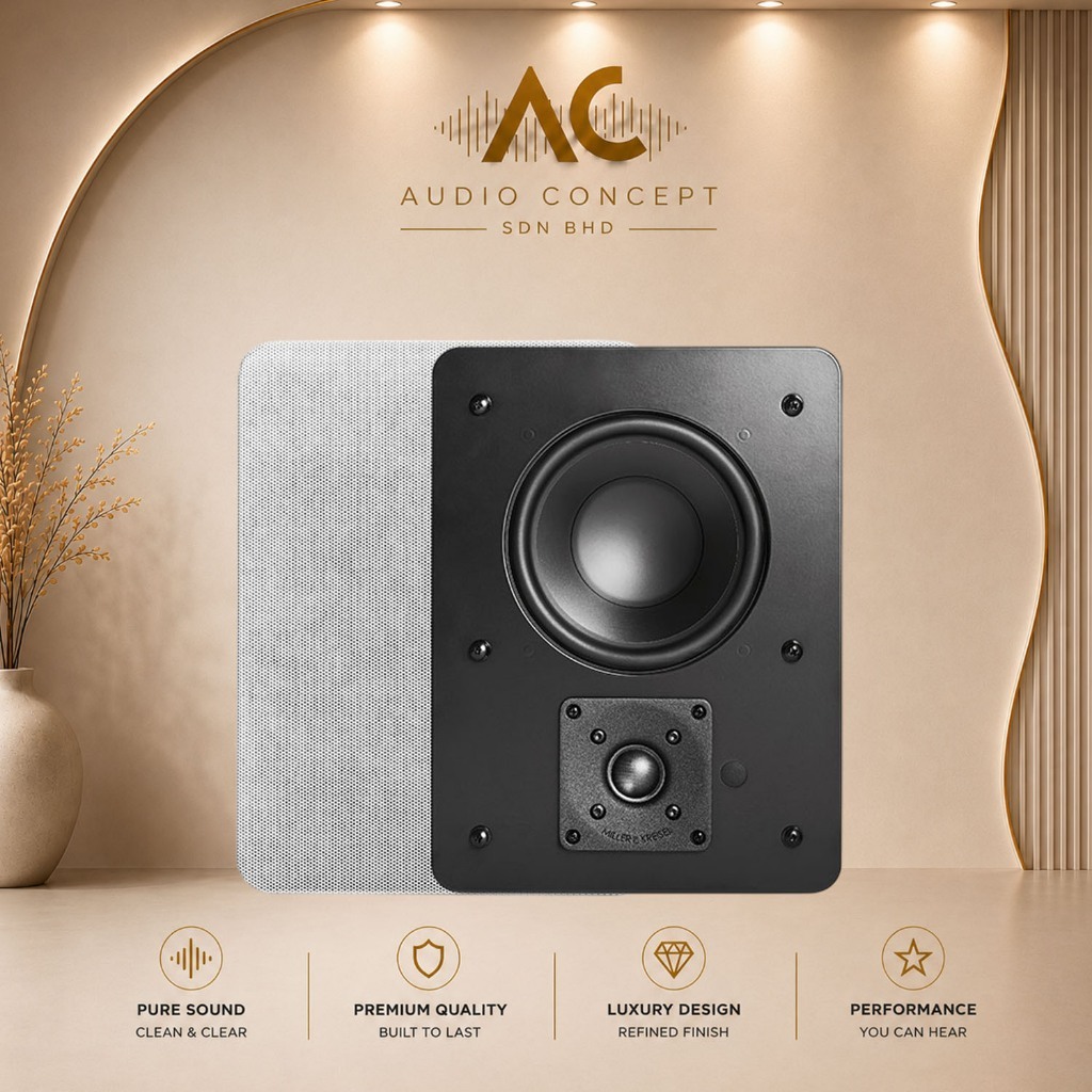 Miller & Kreisel IW95 High-Performance In-Wall Speaker - Image 4