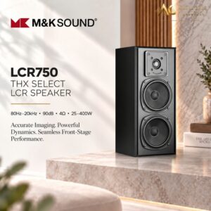 Miller & Kreisel LCR750 Thx Select LCR Speaker