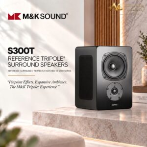 Miller &Kreisel S300T Reference Tripole Surround Speakers