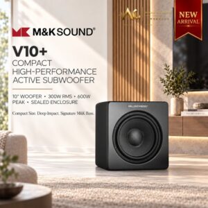 Miller & Kreisel V10+ Compact High - Performance Active Subwoofer