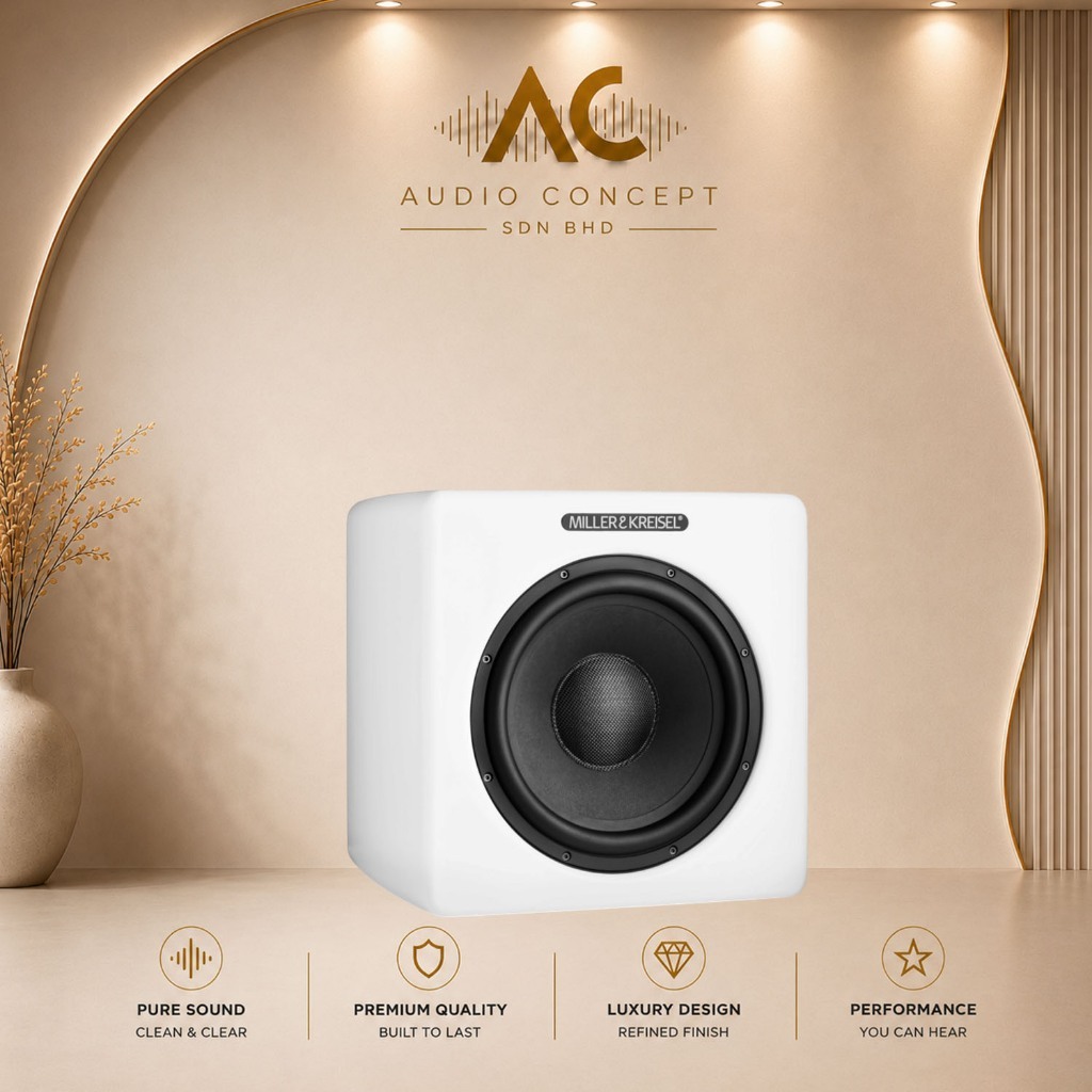 Miller & Kreisel V10+ Compact High - Performance Active Subwoofer - Image 4