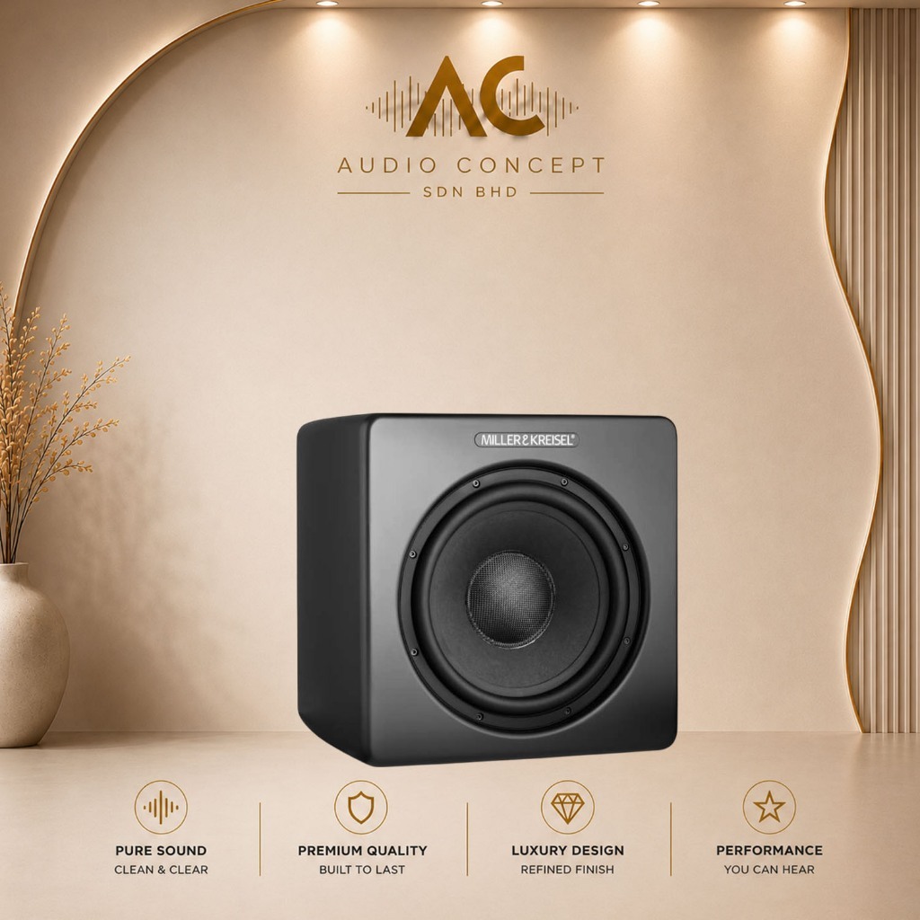 Miller & Kreisel V10+ Compact High - Performance Active Subwoofer - Image 5
