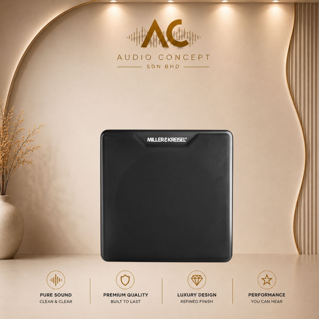 Miller & Kreisel V10+ Compact High - Performance Active Subwoofer - Image 6