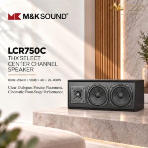 Miller & Kreisel LCR 750C Thx Select Center Channel Speaker