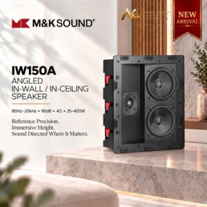Miller & Kreisel IW150A Angled In-Wall / In-Ceiling Speaker