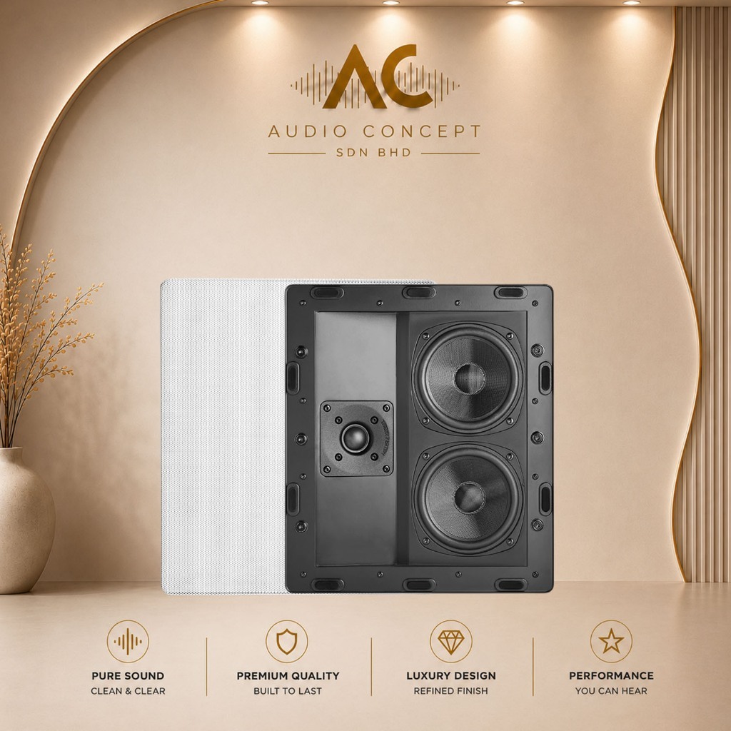 Miller & Kreisel IW150A Angled In-Wall / In-Ceiling Speaker - Image 5