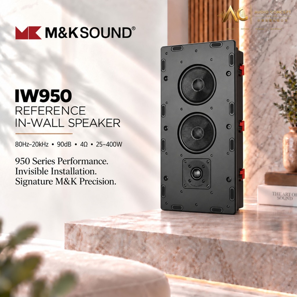 Miller & Kreisel IW-950 Reference In-Wall Speaker