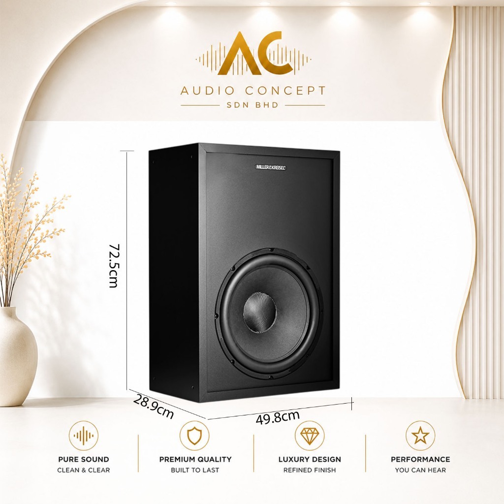 Miller & Kreisel C15S High-Performance Custom Installation Subwoofer - Image 6