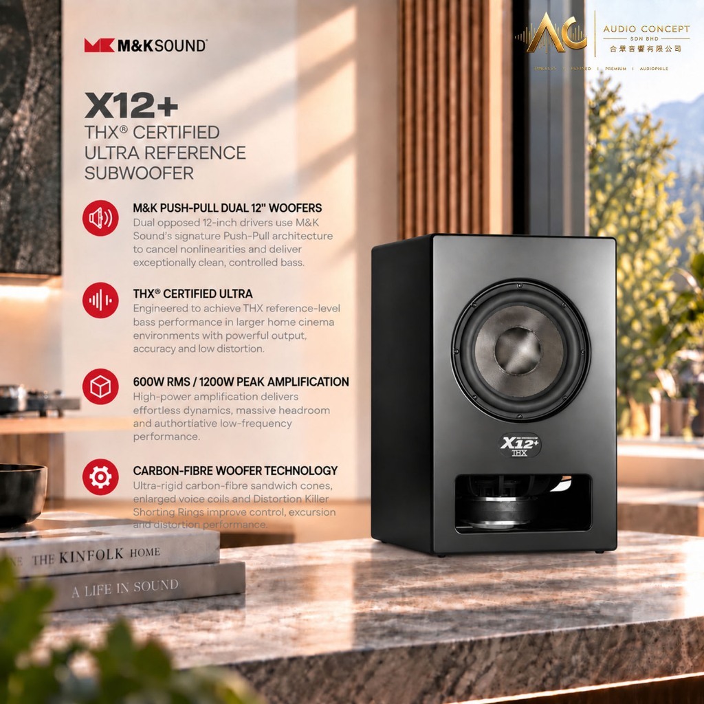 Miller & Kreisel X12+ Thx Certified Ultra Reference Subwoofer - Image 2