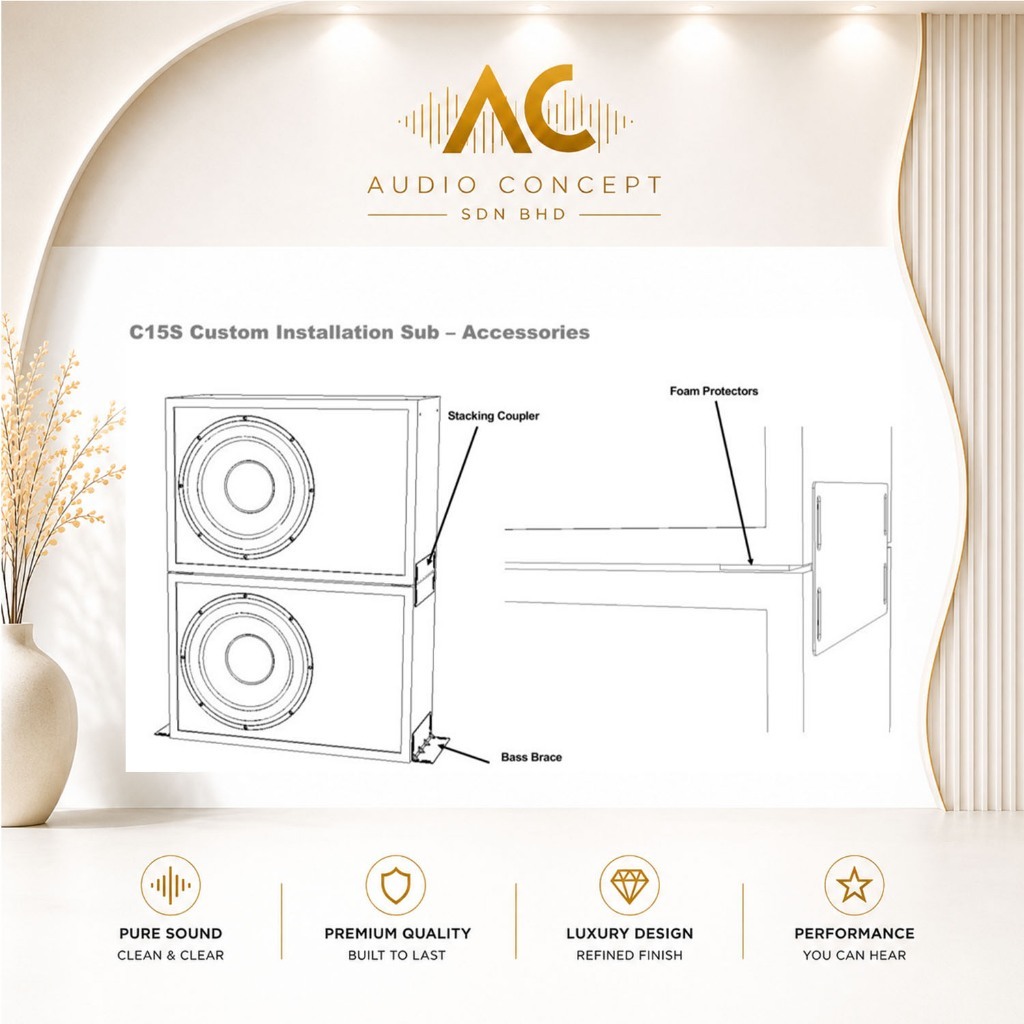Miller & Kreisel C15S High-Performance Custom Installation Subwoofer - Image 8