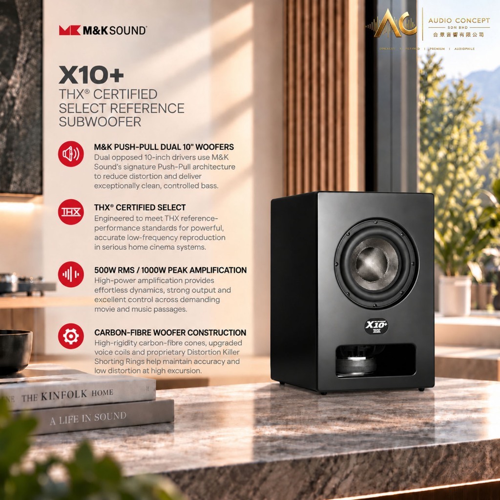 Miller & Kreisel X10+ Thx Certified Select Reference Subwoofer - Image 2