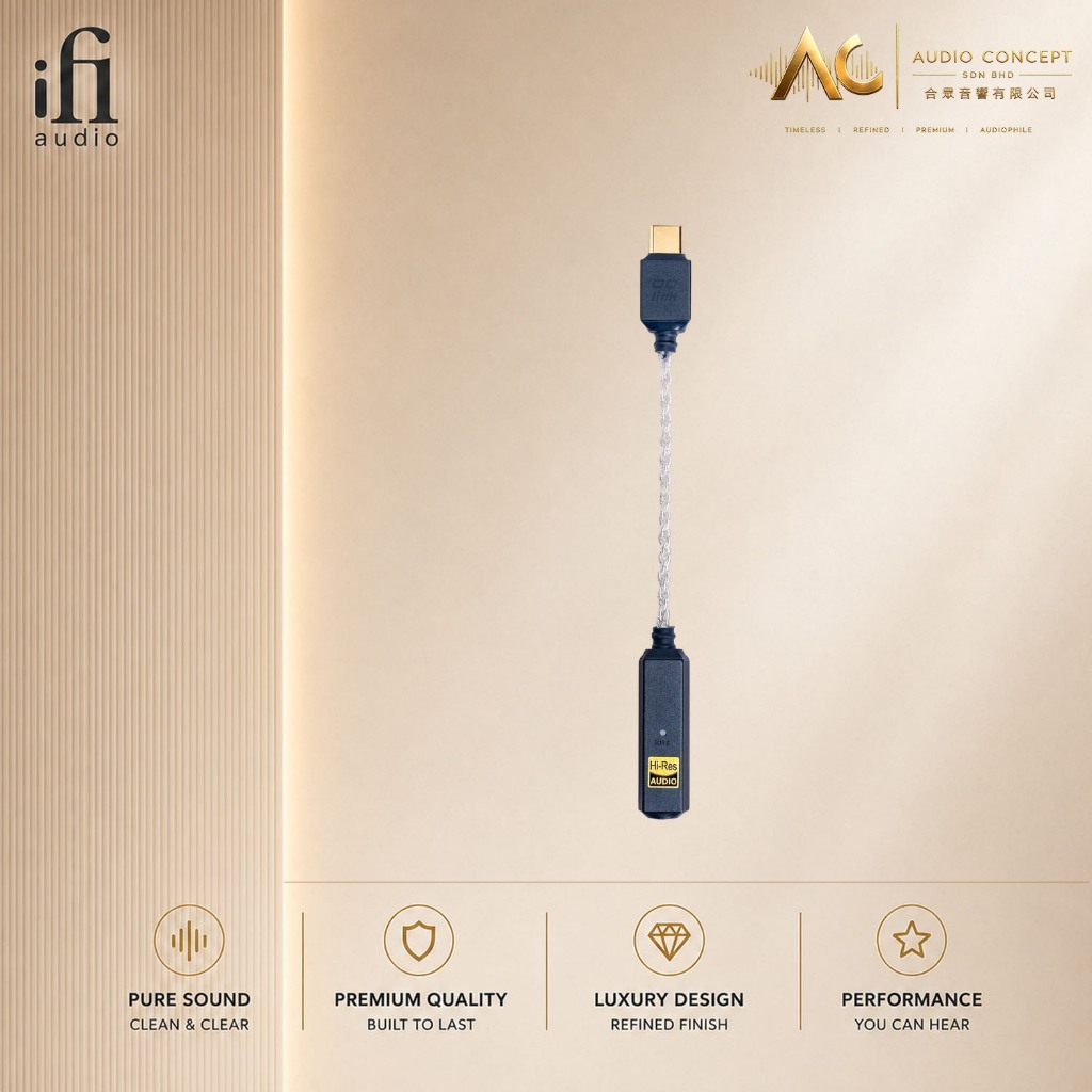 IFI Audio Go Link 2 Ultra-Portable USB-C DAC & Headphone Amplifier - Image 4