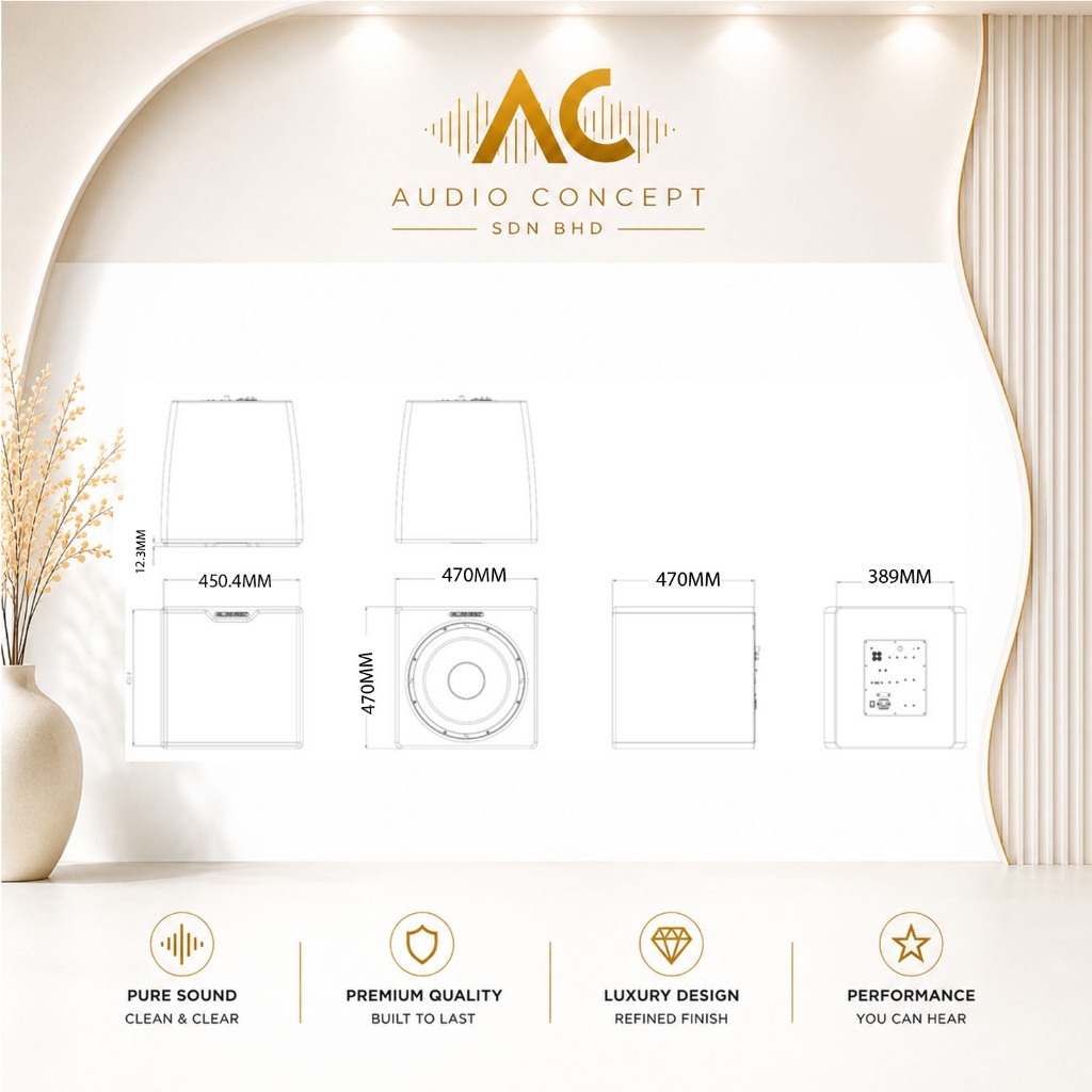 Miller & Kreisel V15+ Thx Certified Ultra Active Subwoofer - Image 7