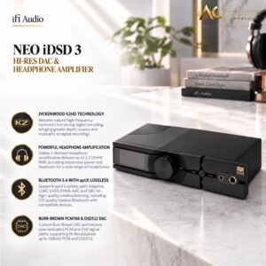 IFI Audio Neo iDSD 3 HI-RES DAC & Headphone Amplifier (UK)