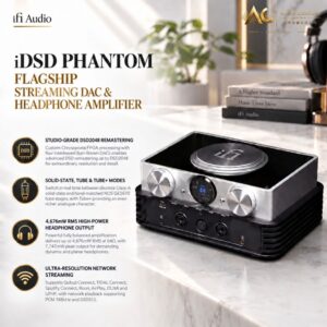IFI Audio iDSD Phantom Flagship Streaming DAC & Headphone Amplifier
