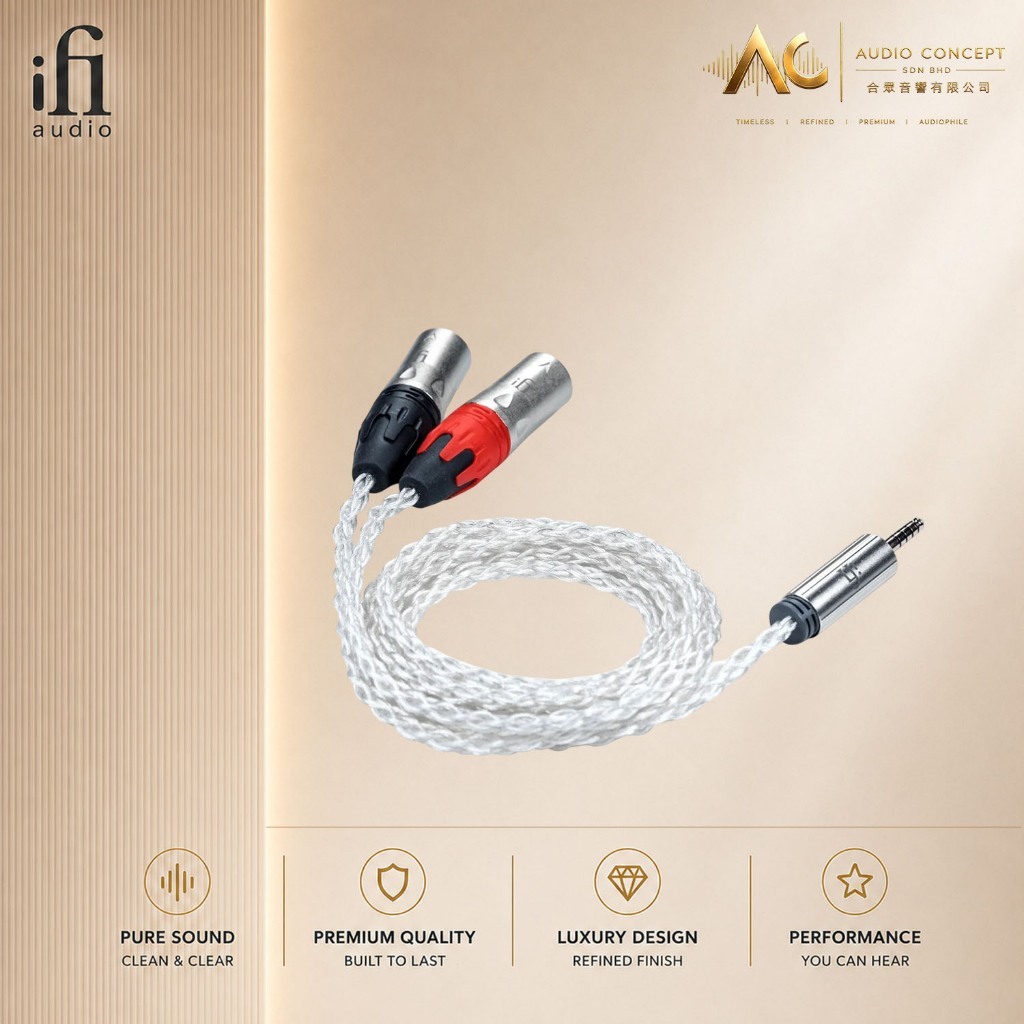IFI 4.4MM - XLR Balanced Audio Cable - Image 3