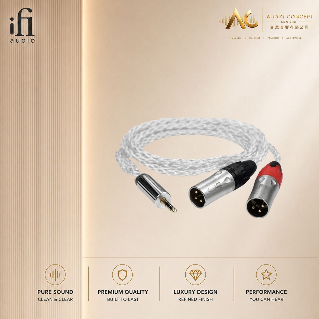 IFI 4.4MM - XLR Balanced Audio Cable - Image 5