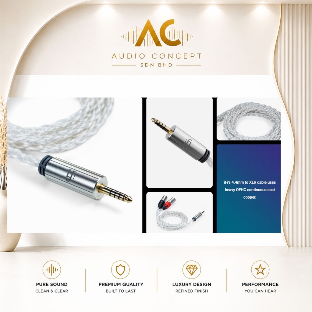 IFI 4.4MM - XLR Balanced Audio Cable - Image 7